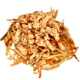 Пшеничная лапша с курицей