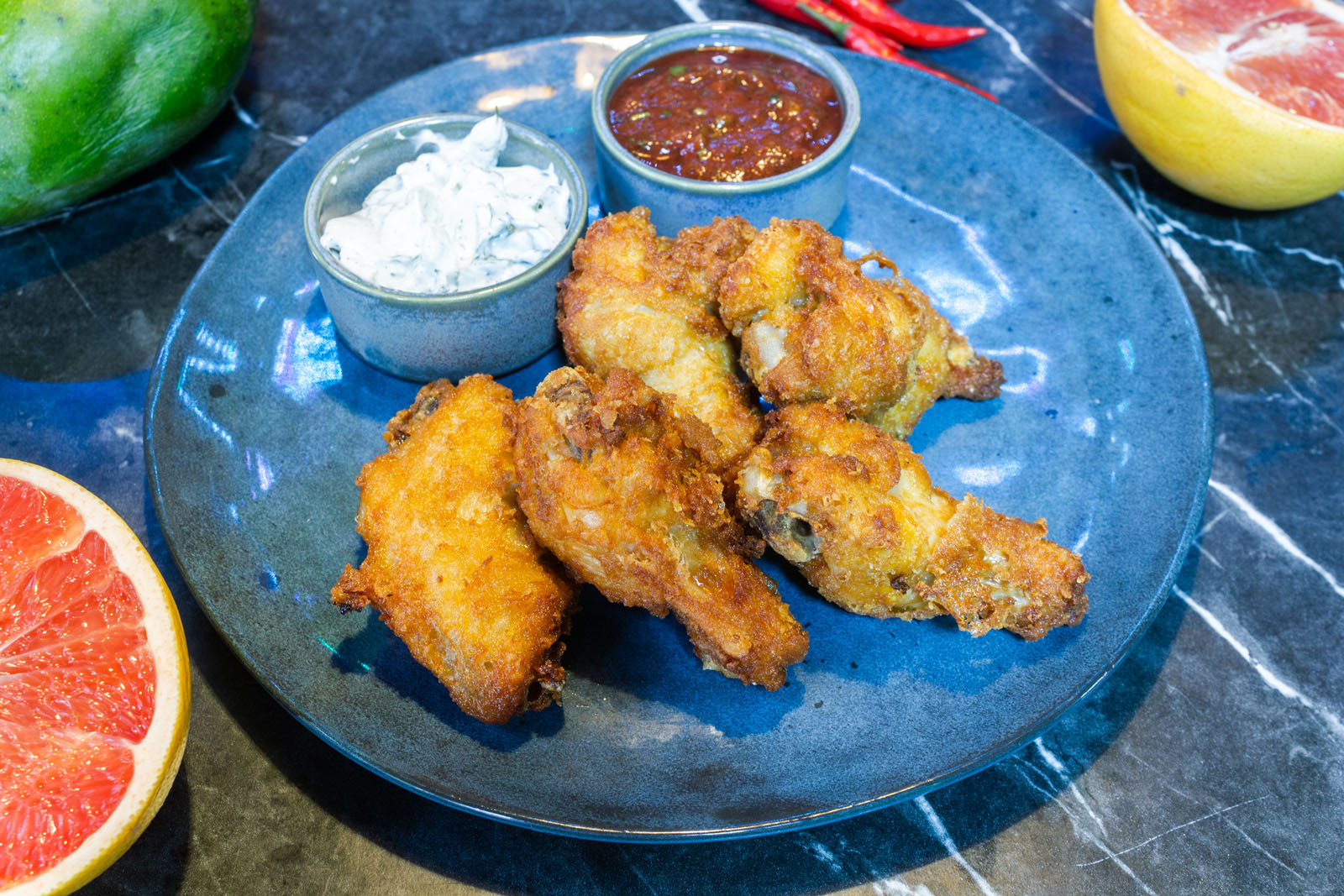 Курица жареная во фритюре