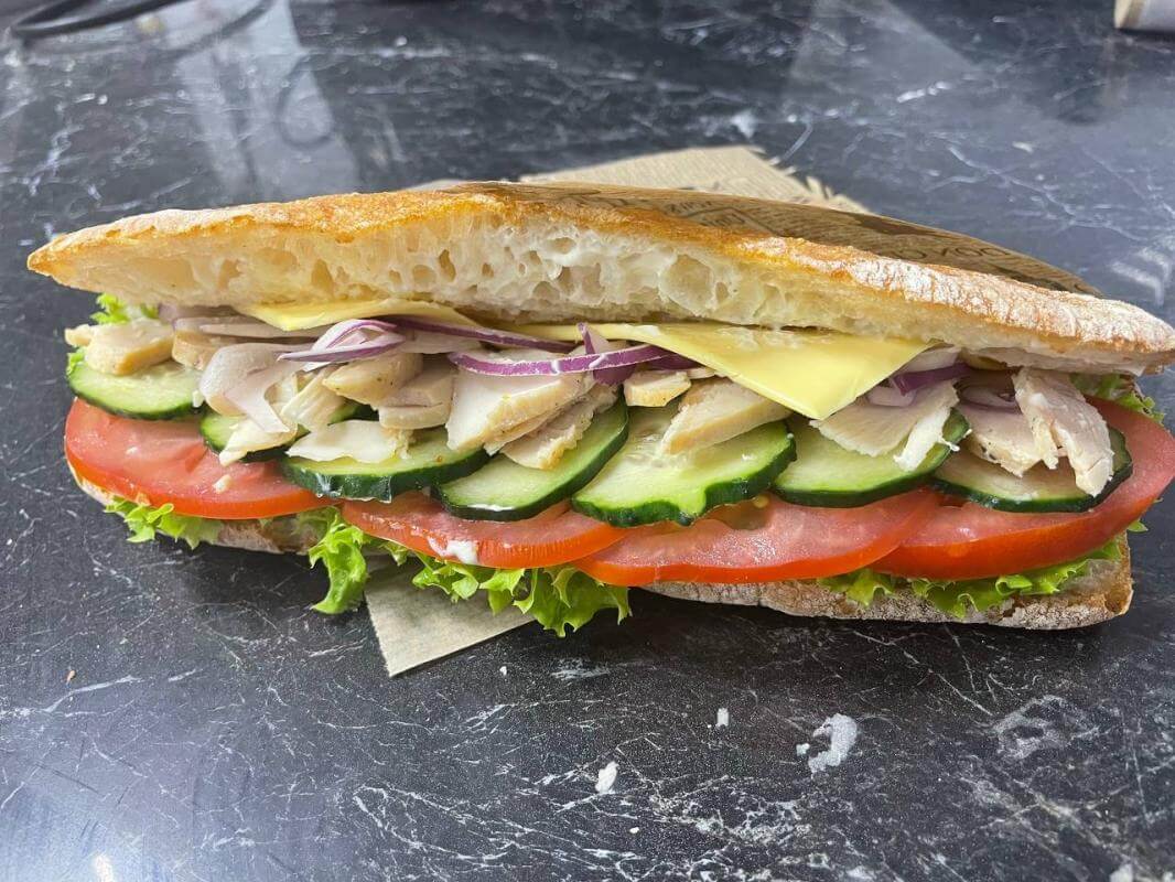 Панини с курицей