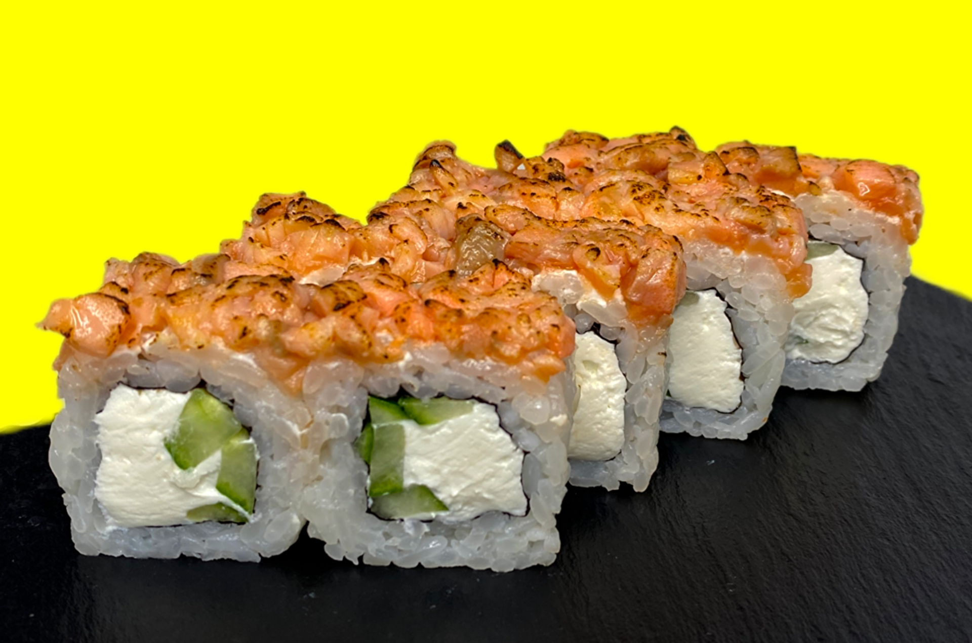 Лосось в огне