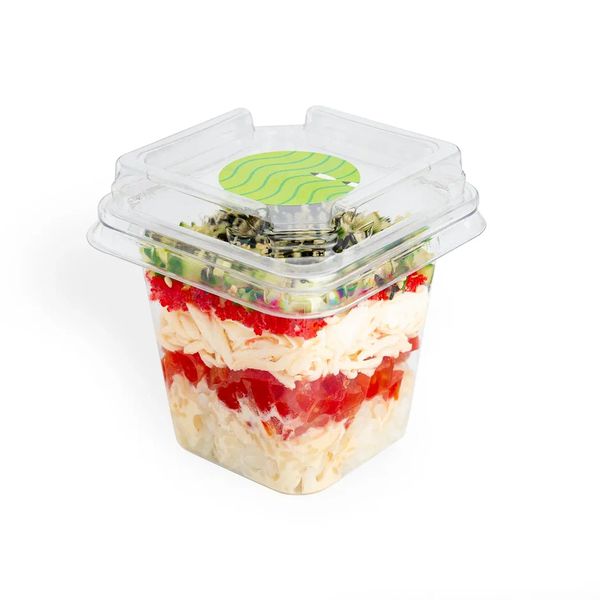 Трайфл с крабом