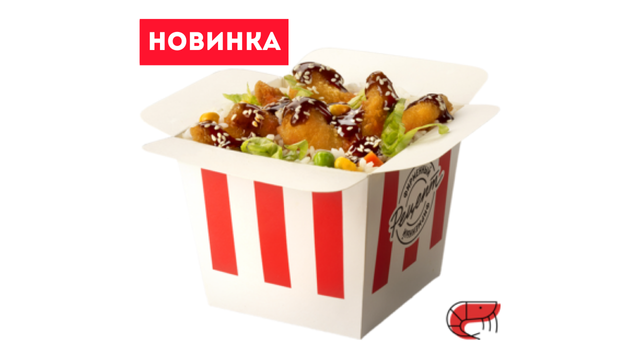 Рис боул с креветками