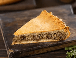 Пирог с куриной печенью и луком 600г.