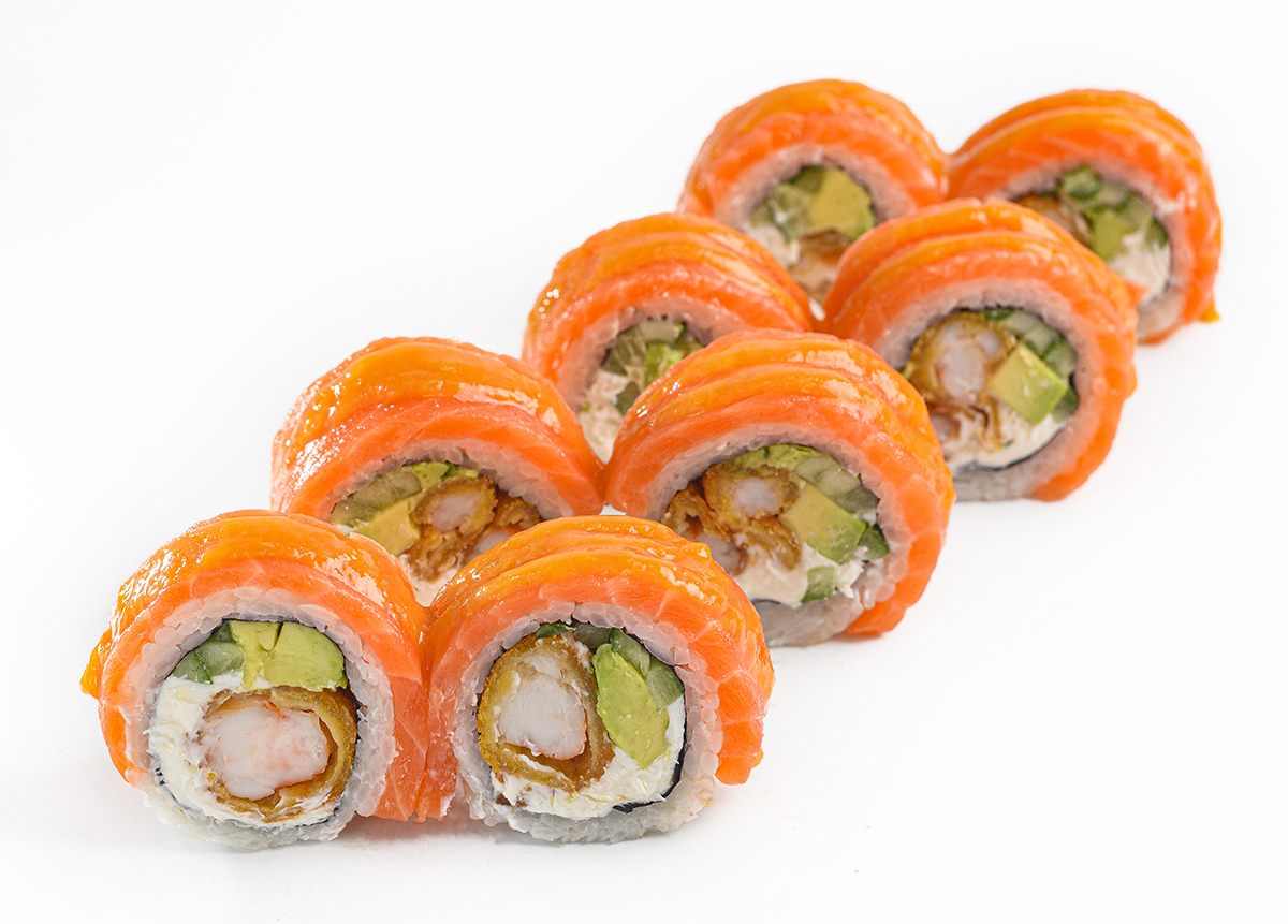 Фила с темпурной креветкой