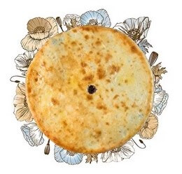 Пирог осет. с маком