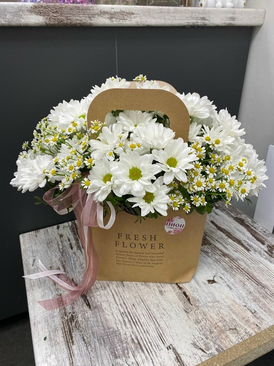 Сумочка с любимыми ромашками