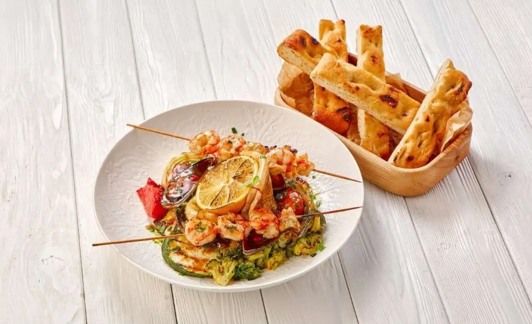 Ассорти морепродуктов гриль на 2 персоны