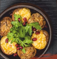 Грибные шапочки с нежным сыром