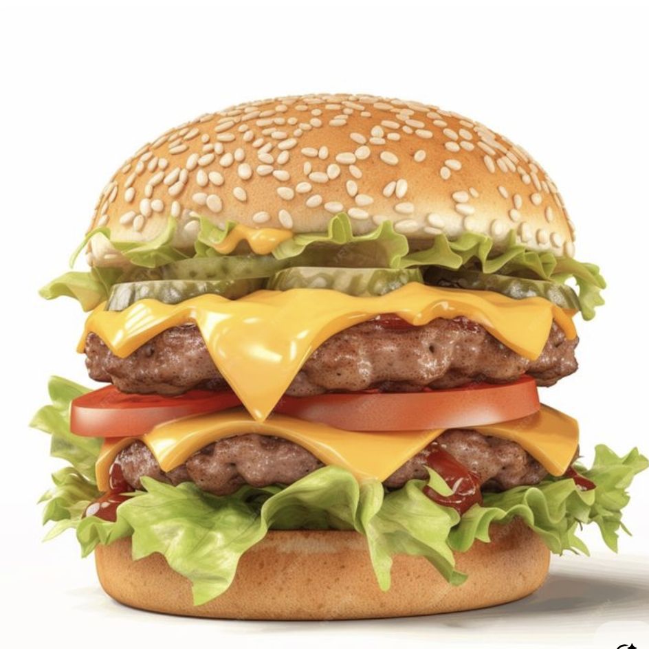 Дабл джуниор сырный