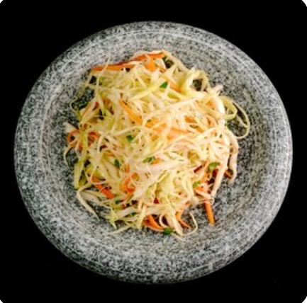 Салат с капустой и морковью