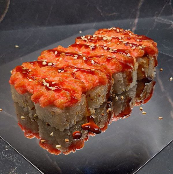 Запеченный с курицей