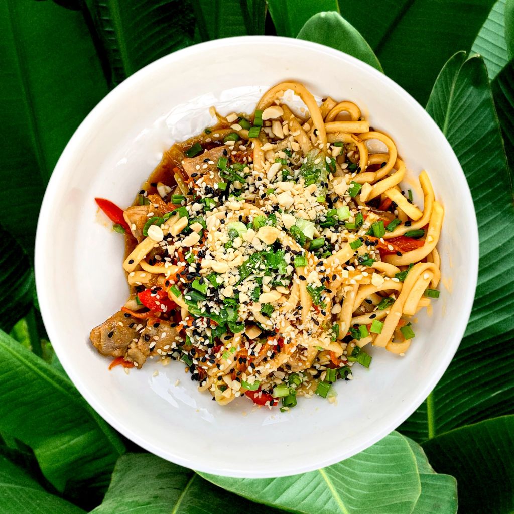 WOK с курицей