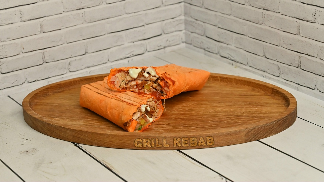 Шаурма в сырном лаваше