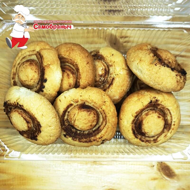 Печенье песочное с какао 300гр.