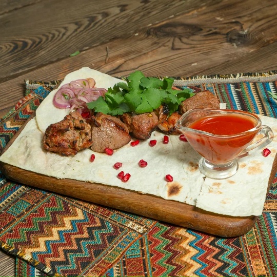 Шашлык из корейки молодого барашка