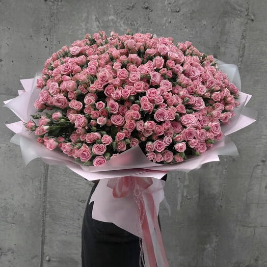 101 кустовая Роза букет гигант