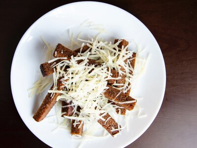 Гренки чесночные
