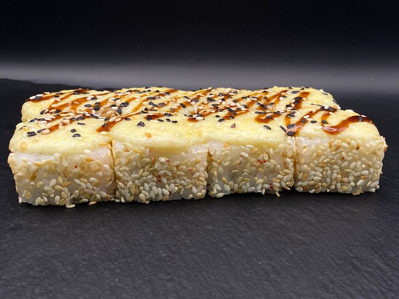 Запеченный с курицей