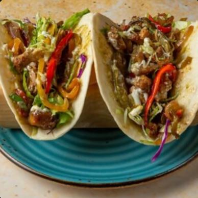 Куриные тако 2 лодочки