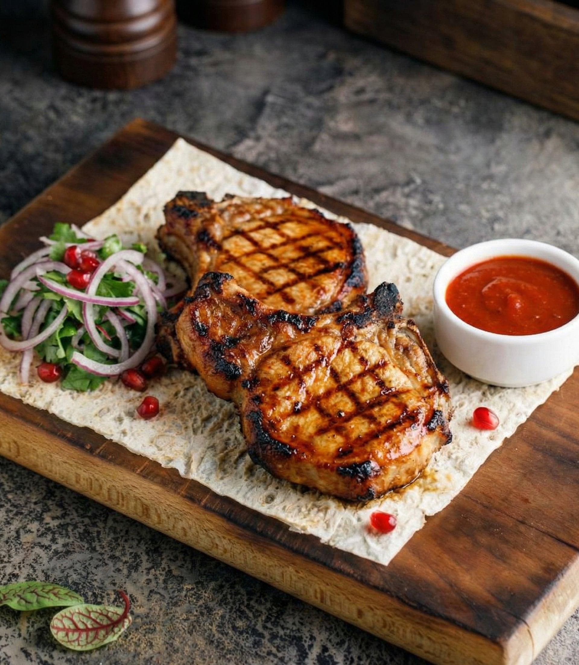 Свиной стейк без кости