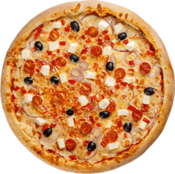 Пицца 36 см Греческая (пышное)