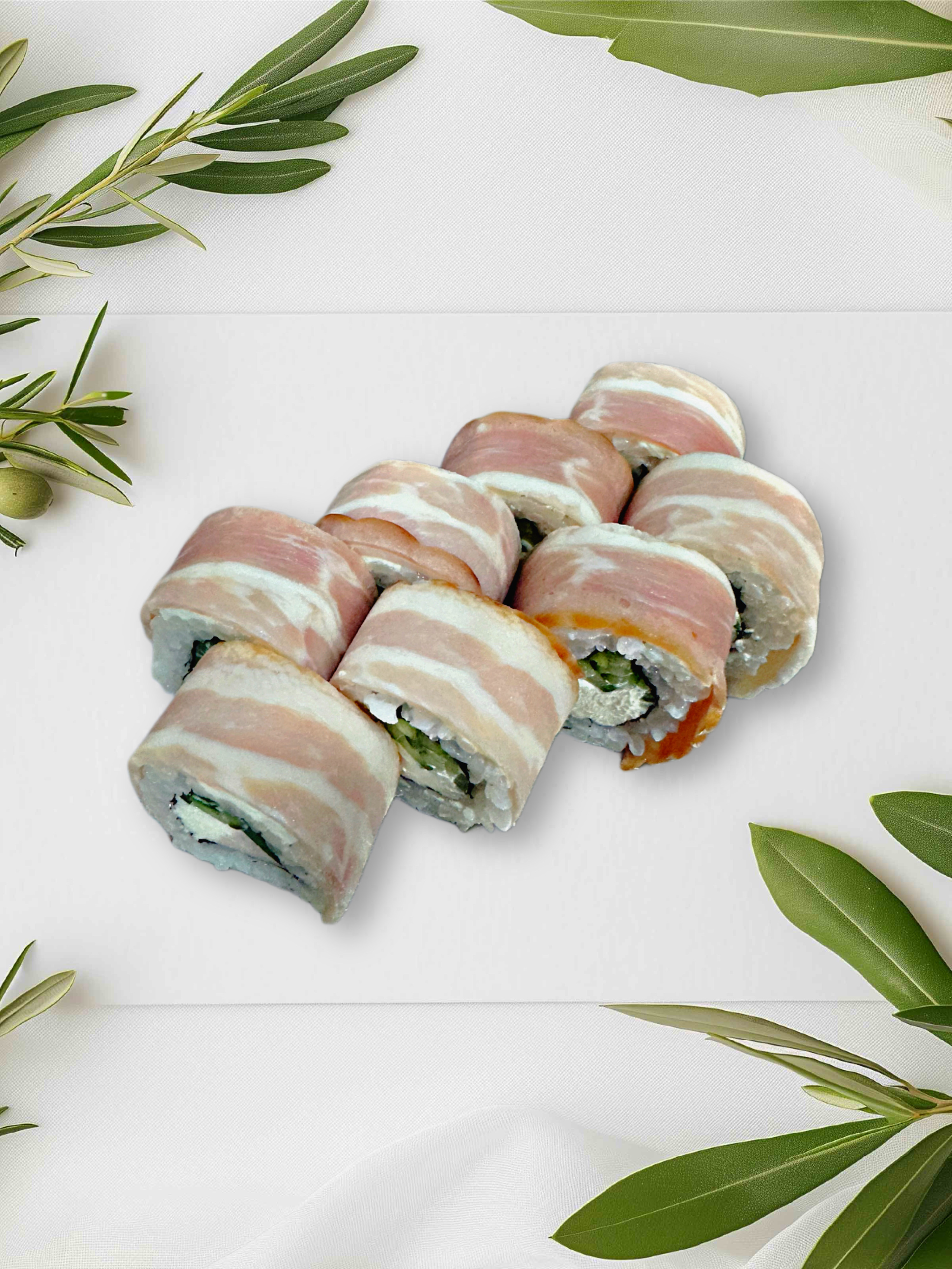 Бекон ролл с двойным сыром 