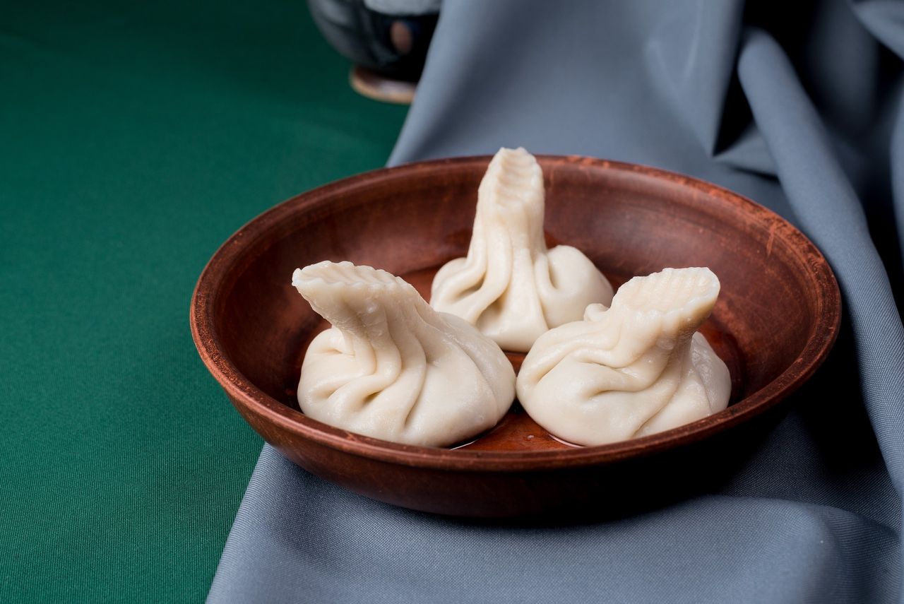 Хинкали с грибами и сыром 3шт