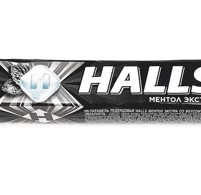 Halls ментол экстра