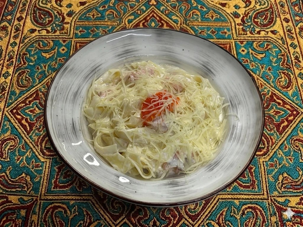 Паста с форелью