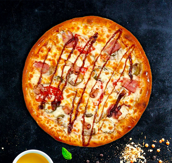 Пицца ЧЕТЫРЕ МЯСА 22 см