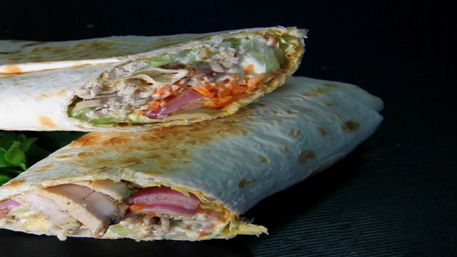 Шаурма с мясом птицы