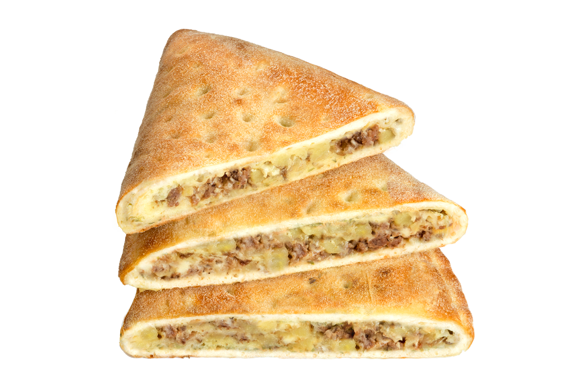 Пирог с мясом и картофелем