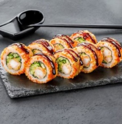 Ролл с хреветкой Хрустящие