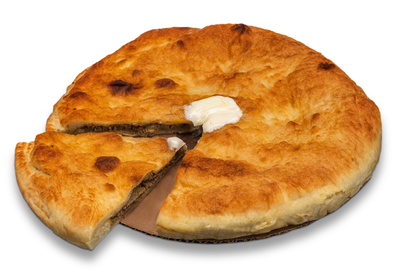 Пирог картофель-печень