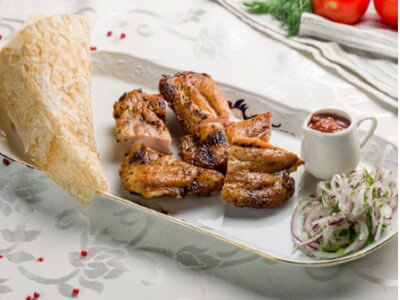 Шашлык из куриного бедра
