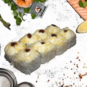Запеченный с курицей