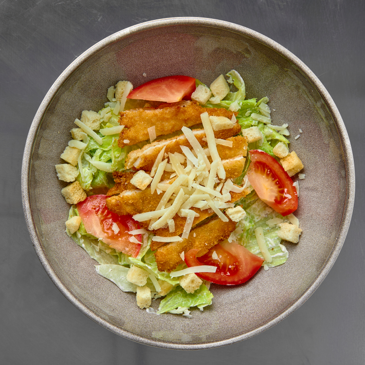 Цезарь с курицей кацу