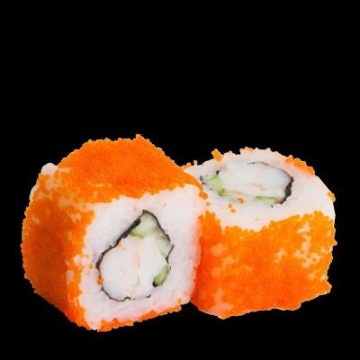 Калифорния оранж с креветкой (220 гр.)