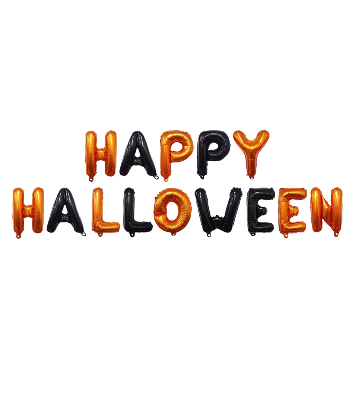 Надпись-шары Happy Halloween