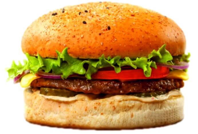 Бургер со свининой