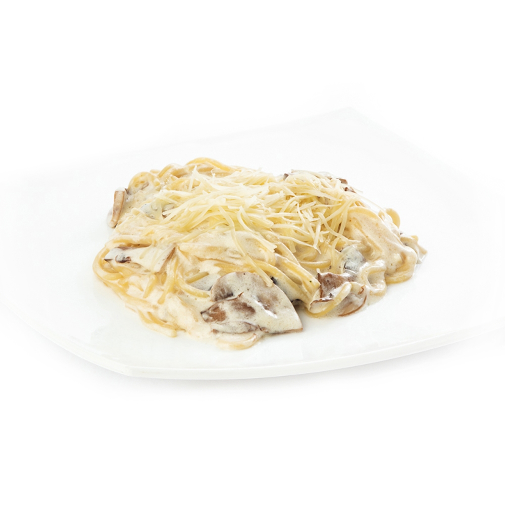Паста Курица с грибами