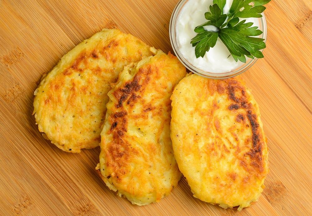 Драники Картофельные со сметаной