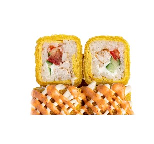 Тортилья темпура с курицей