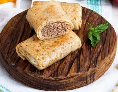 Блинчики с мясом