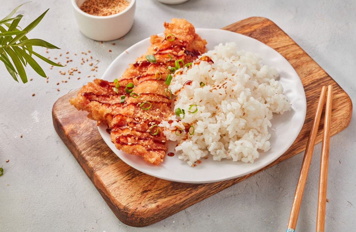 Лосось тонкацу