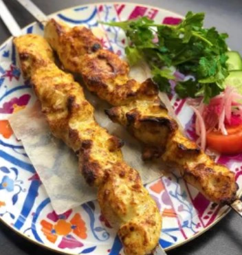 Шашлык из куриного филе