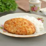 Котлета куриная с рисом