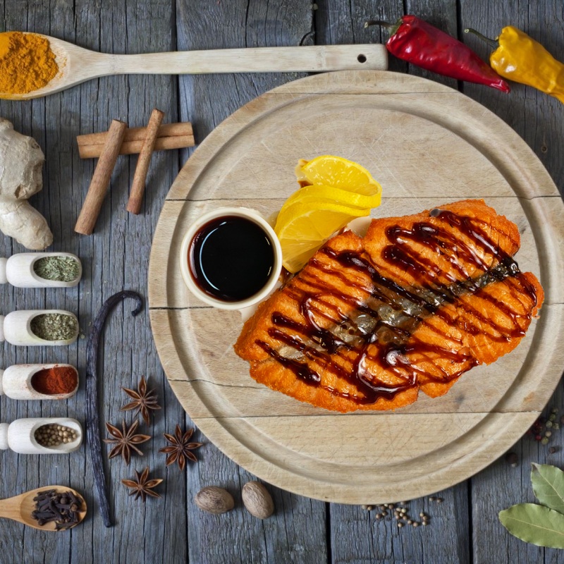 Стейк из лосося