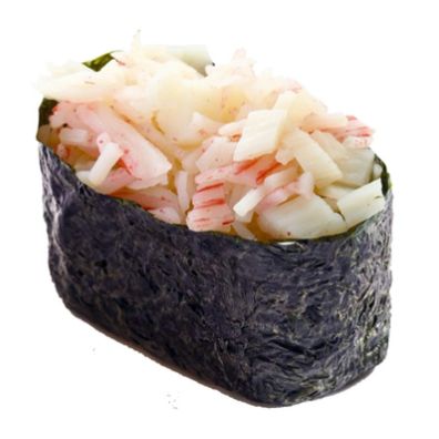 Гункан с крабом
