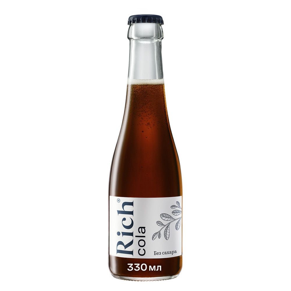 Rich Cola без сахара (стекло)